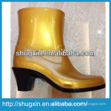 women's fashion high-heel rain shoes